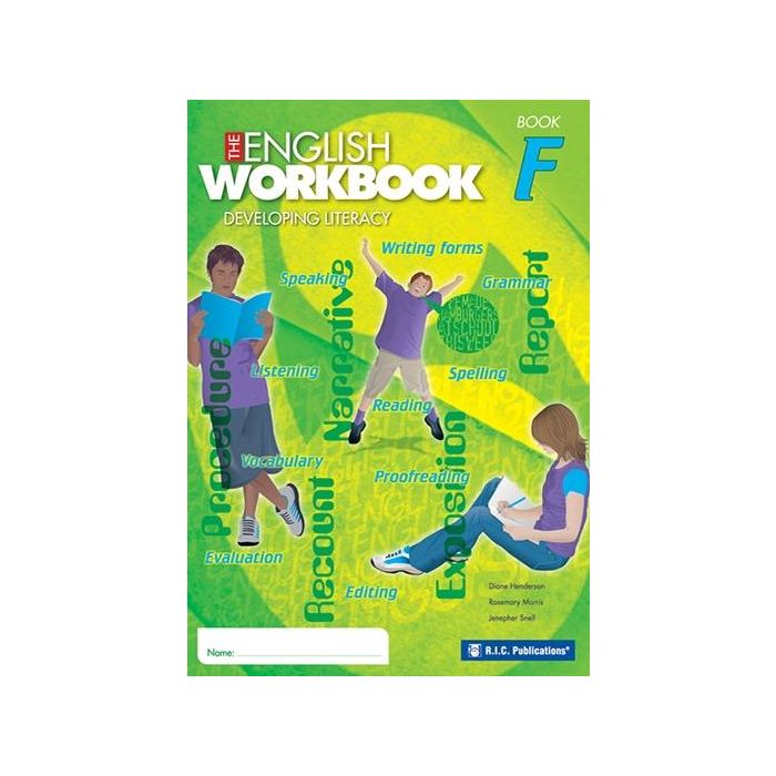 The English Workbook: Developing Literacy Book F - RIC-6281