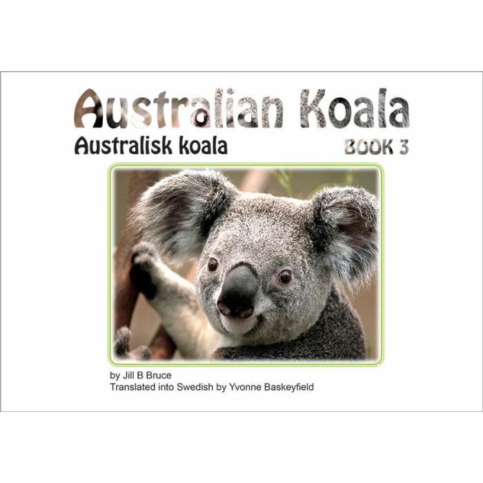 Book 3: Australian Koala in English & Swedish