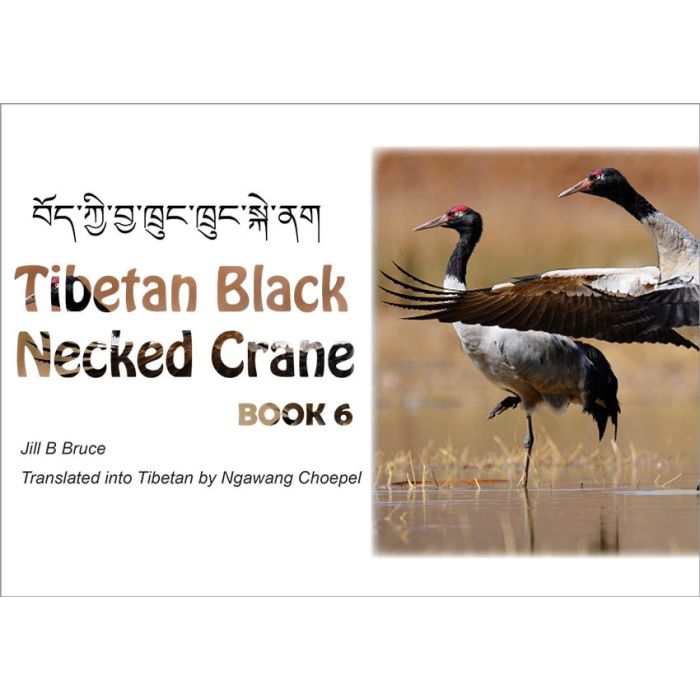 Book 6: Tibetan Black Necked Crane in English & Tibetan