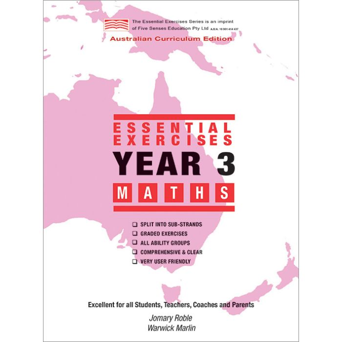 Essential Exercises Year 3 Maths [Temporarily out of stock]