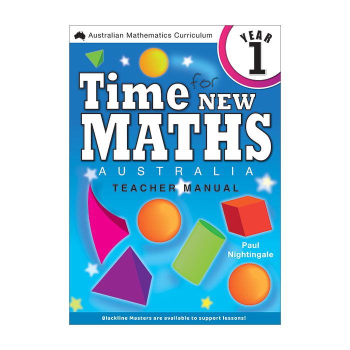 Time for New Maths Australia 1 Teacher Manual