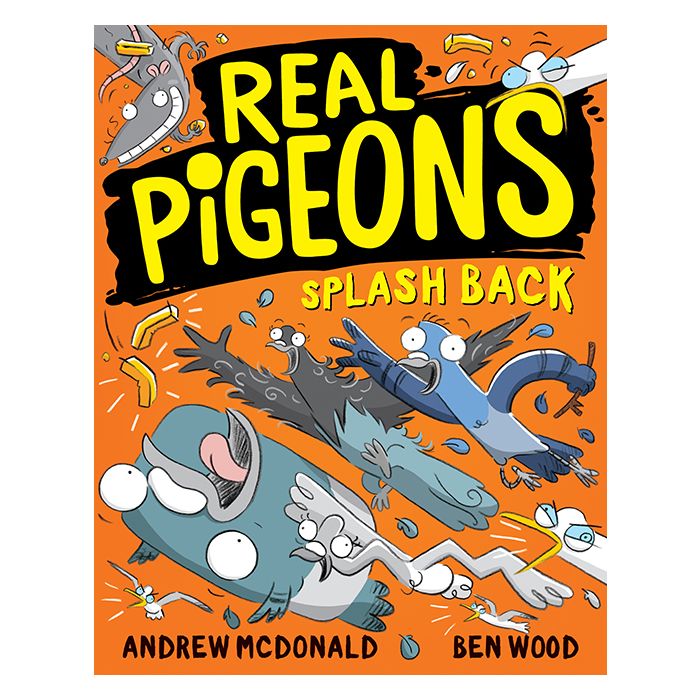 Real Pigeons #4 Splash Back