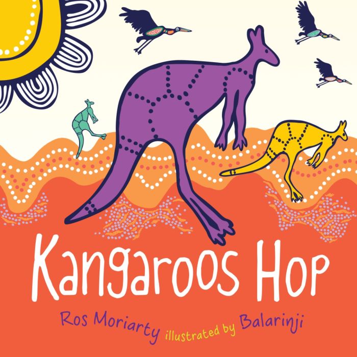 Kangaroos Hop Board Book