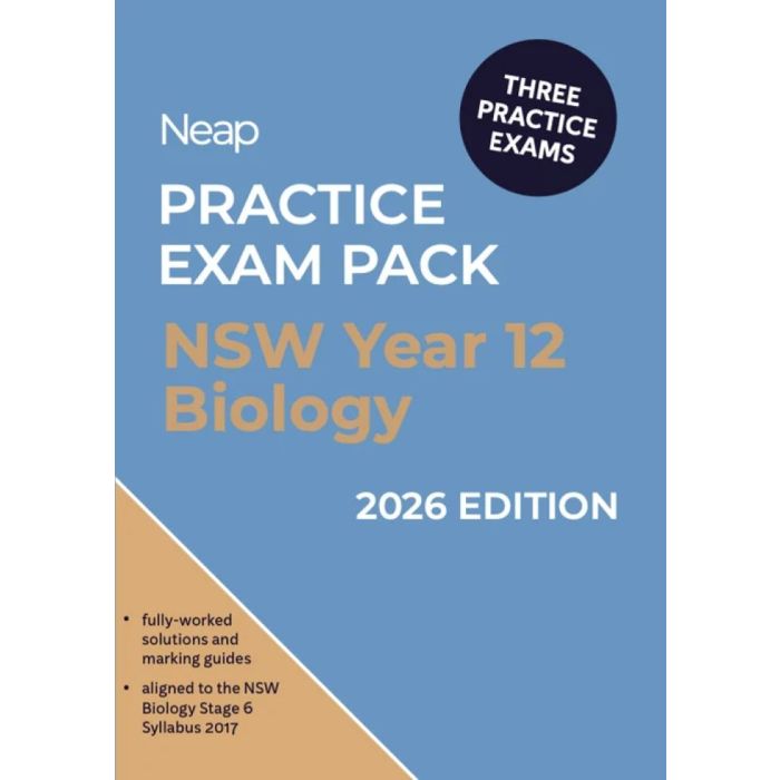 Neap Practice Exam Pack: NSW Year 12 Biology 2026 Edition (3 Exams)