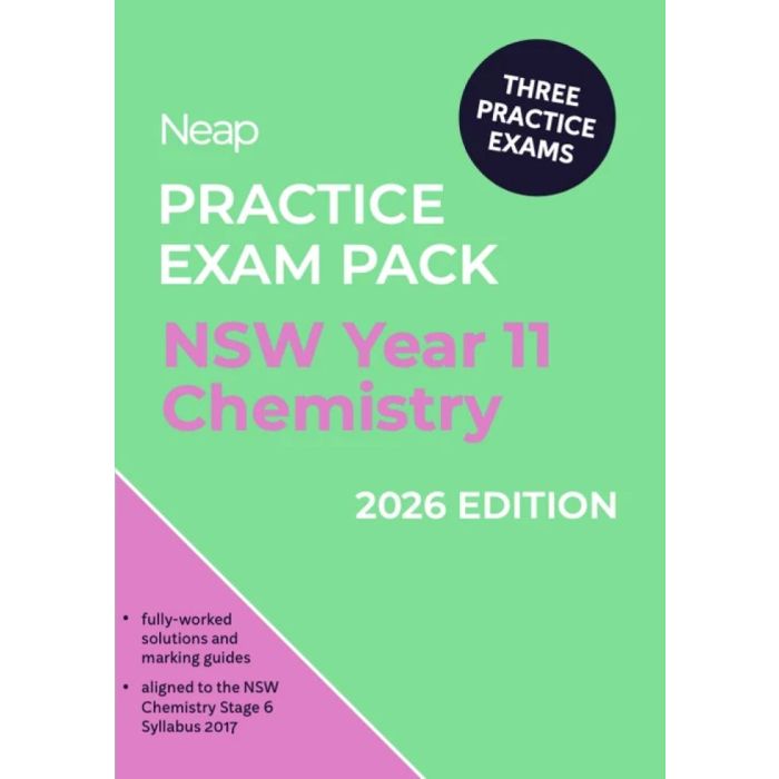 Neap Practice Exam Pack: NSW Year 11 Chemistry 2026 Edition (3 Exams)