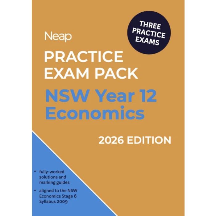 Neap Practice Exam Pack: NSW Year 12 Economics 2026 Edition (3 Exams)