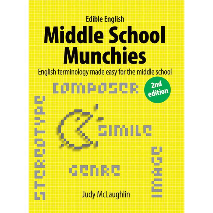 Edible English Middle School Munchies