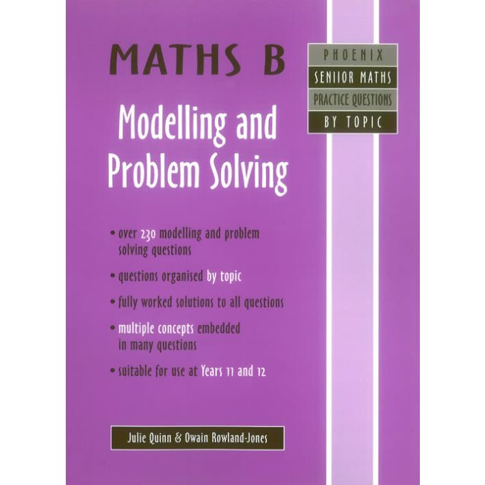 Maths B: Modelling and Problem Solving