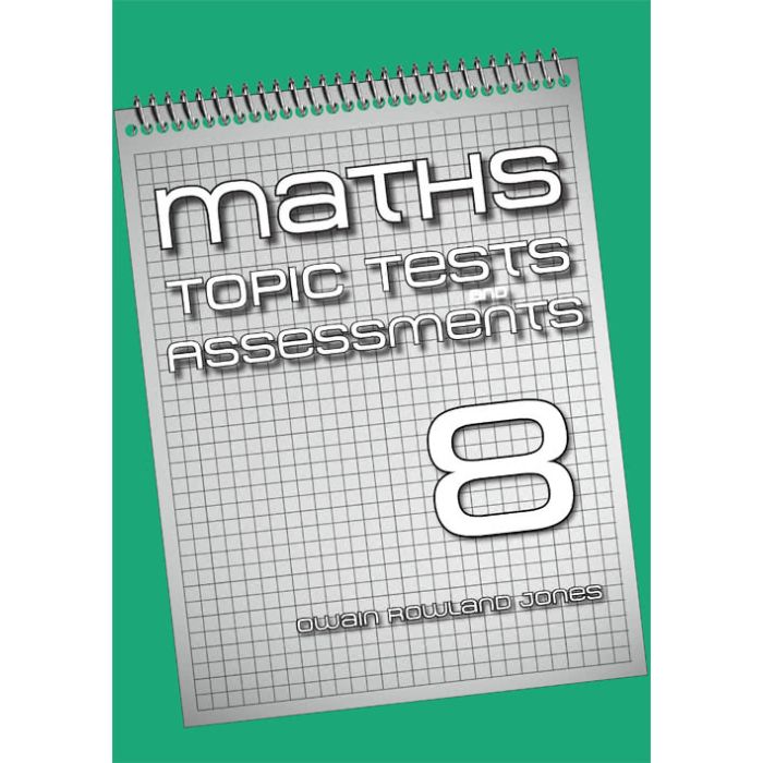 Maths Topic Tests and Assessments Year 8