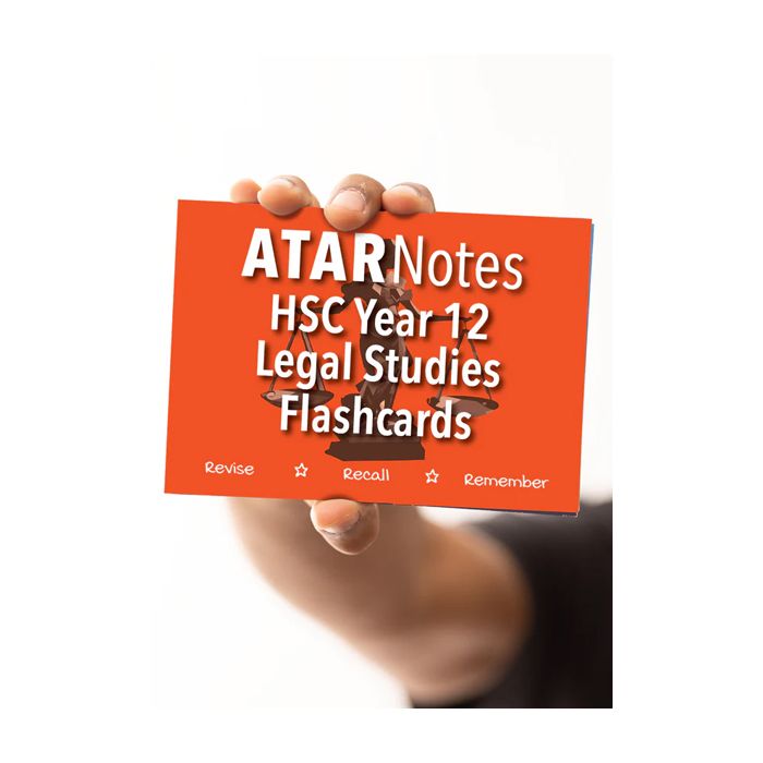 ATAR Notes: HSC Year 12 Legal Studies Flashcards
