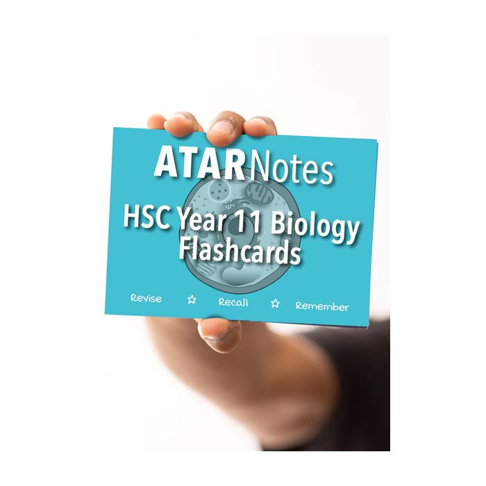 ATAR Notes: HSC Year 11 Biology Flashcards