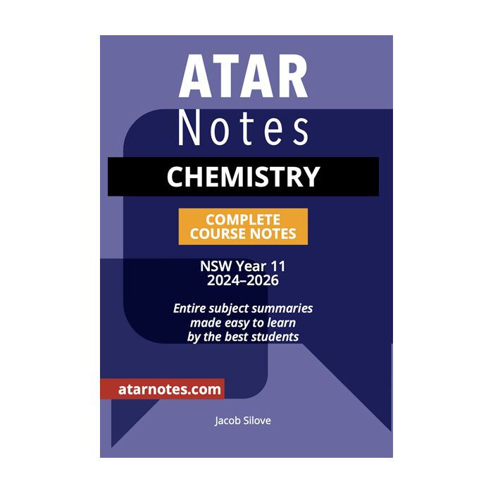 ATAR Notes: HSC Year 11 Chemistry Notes (2024-2026)
