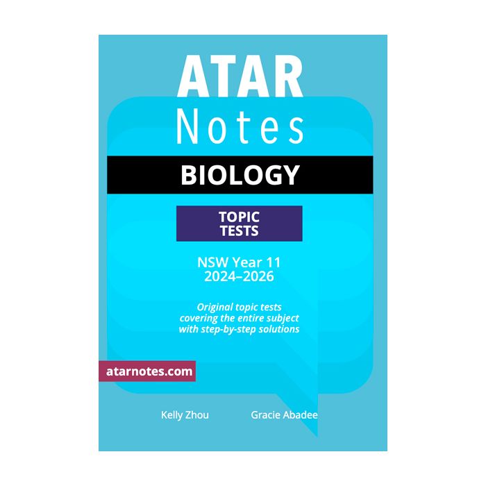 ATAR Notes: HSC Year 11 Biology Topic Tests (2024-2026)