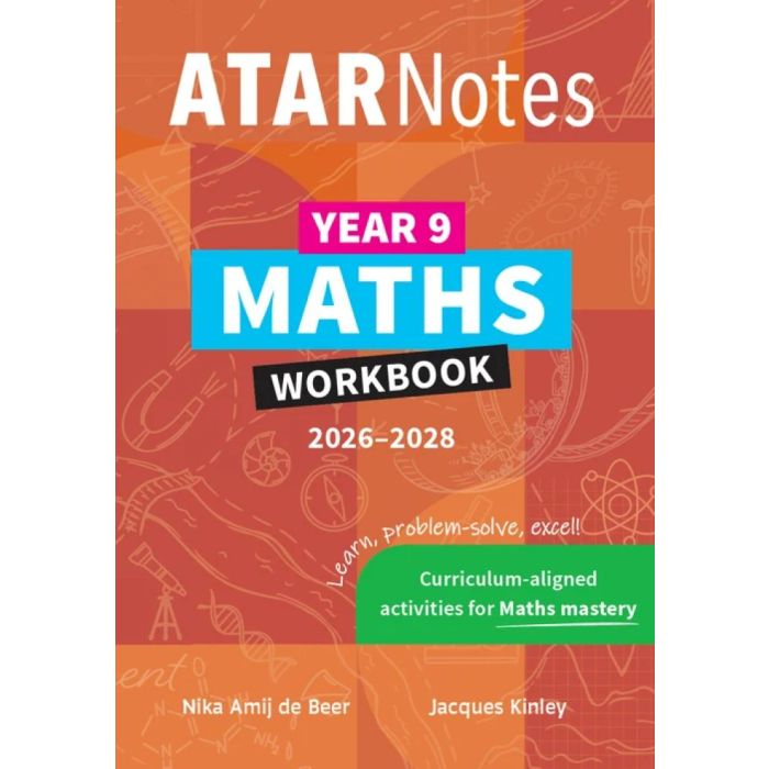 ATAR Notes Year 9 Maths Workbook (2026-2028)