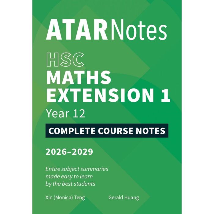 ATAR Notes HSC Year 12 Mathematics Extension 1 Notes (2026-2029)