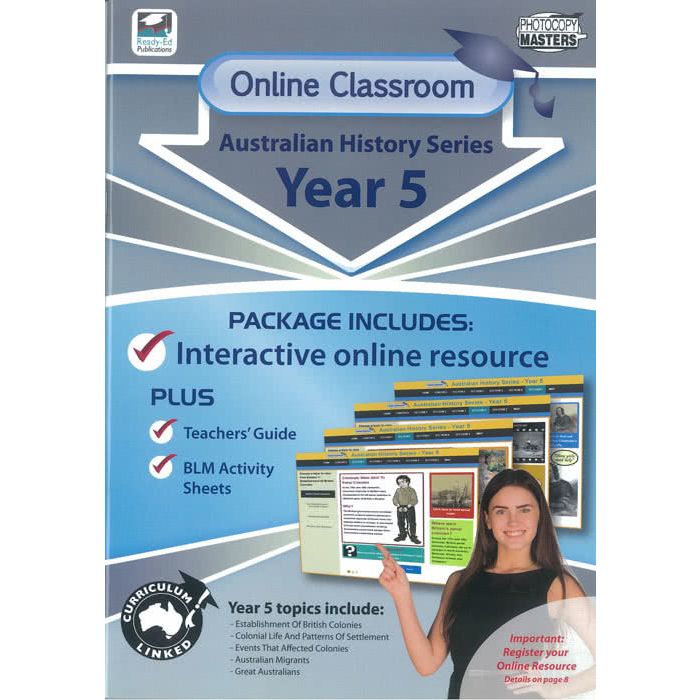Online Classroom: Australian History Series Year 5