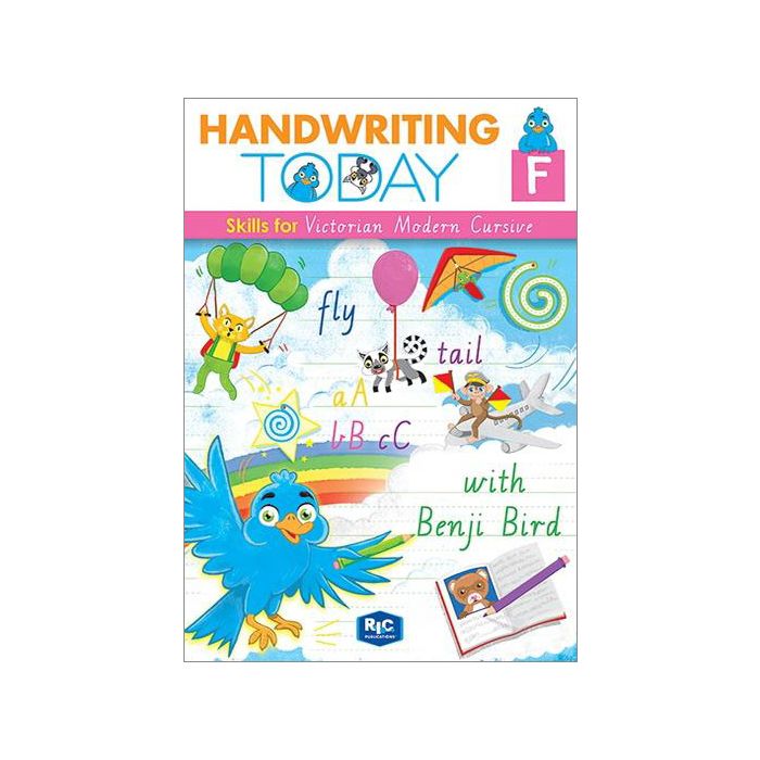 Handwriting Today: Skills for Victorian Modern Cursive Workbook F
