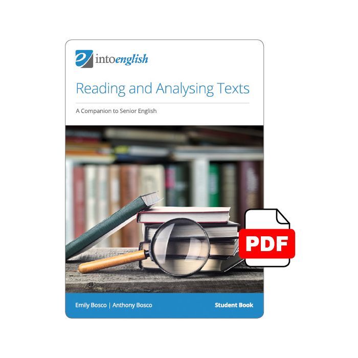Reading and Analysing Texts: A Companion to Senior English Student eBook [PDF Download]