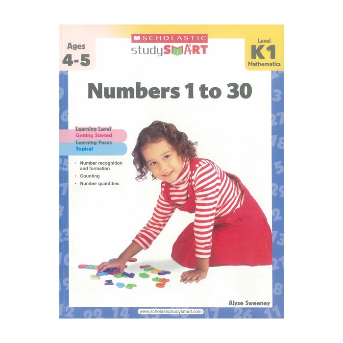 Study Smart: Numbers 1 to 30 (K1)