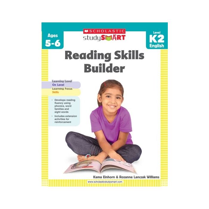 Study Smart: Reading Skills Builder Level K2