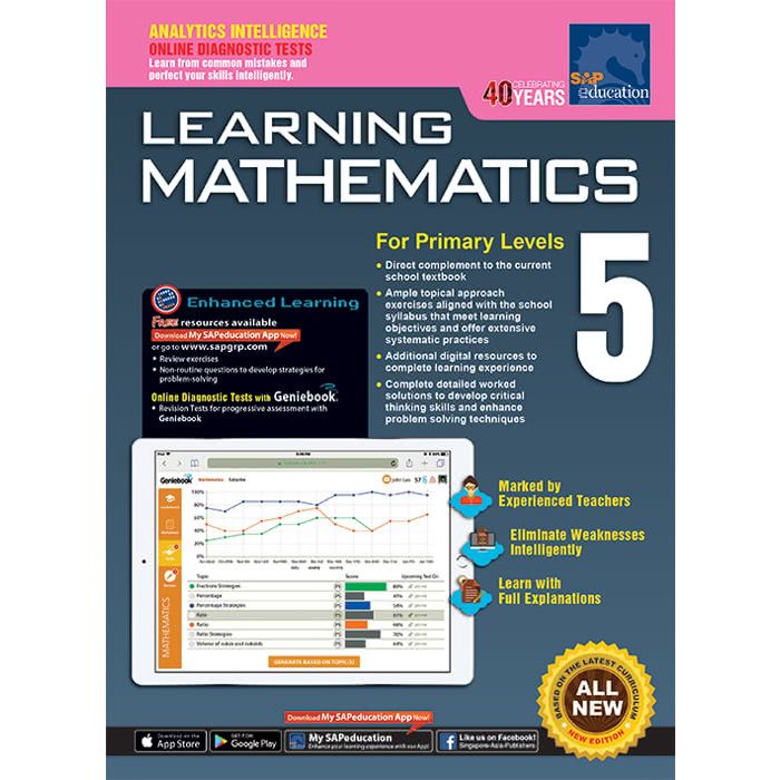 Learning Mathematics for Primary 5 + Geniebook