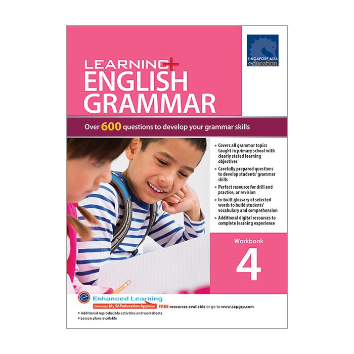 Learning+ English Grammar Workbook 4