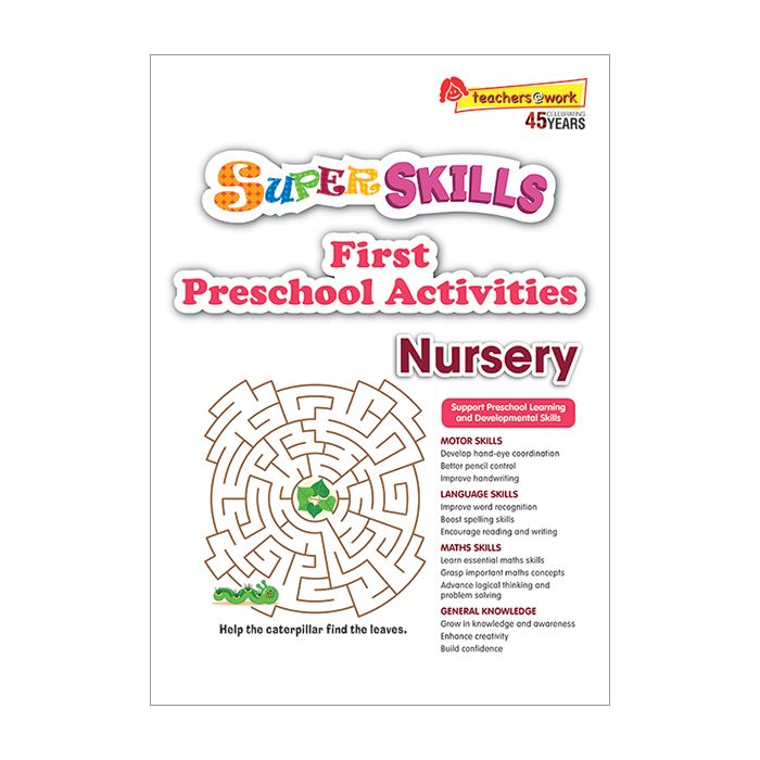 Super Skills First Preschool Activities Nursery