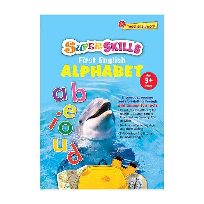 Super Skills First English Alphabet (Age 3+ Years)