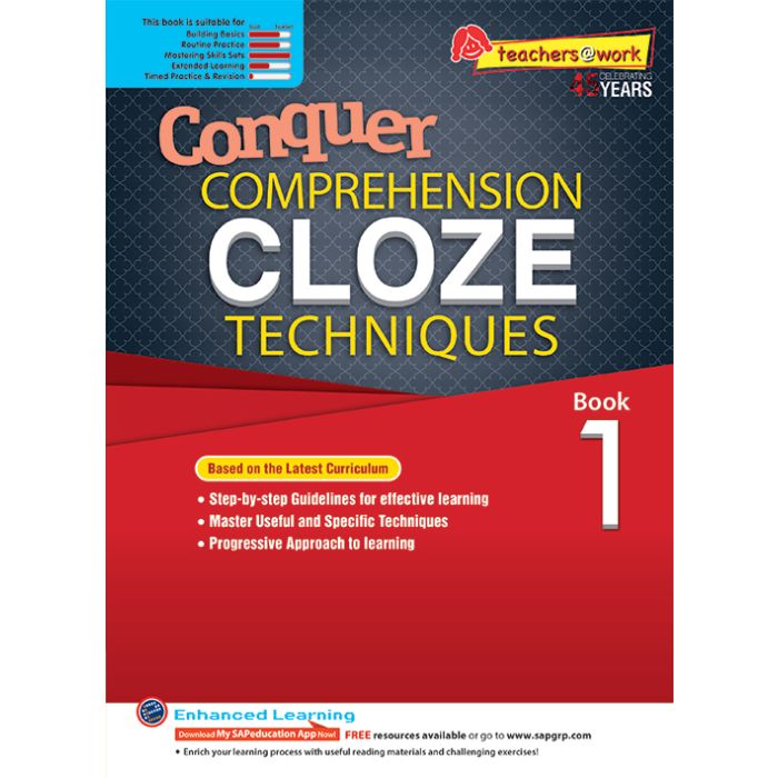 Conquer Comprehension Cloze Techniques Book 1
