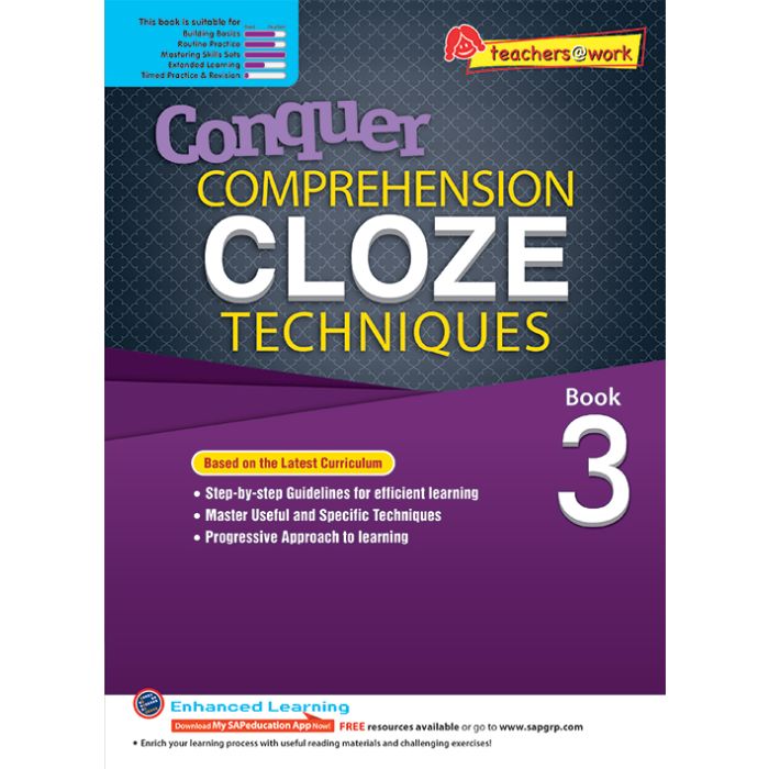 Conquer Comprehension Cloze Techniques Book 3