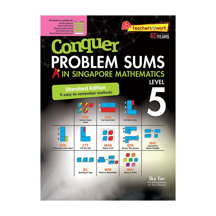 Conquer Problem Sums A* in Singapore Maths Level 5 Standard