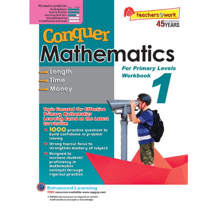Conquer Mathematics Book 1: Length, Time, Money