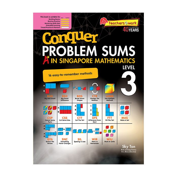 Conquer Problem Sums A* in Singapore Maths Level 3
