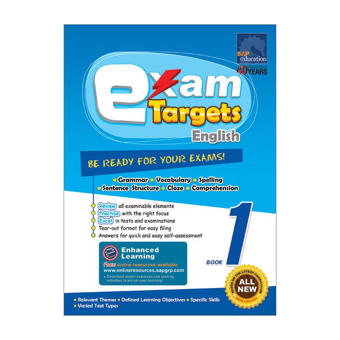 Exam Targets English Book 1
