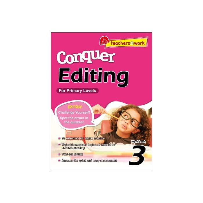 Conquer Editing Workbook 3