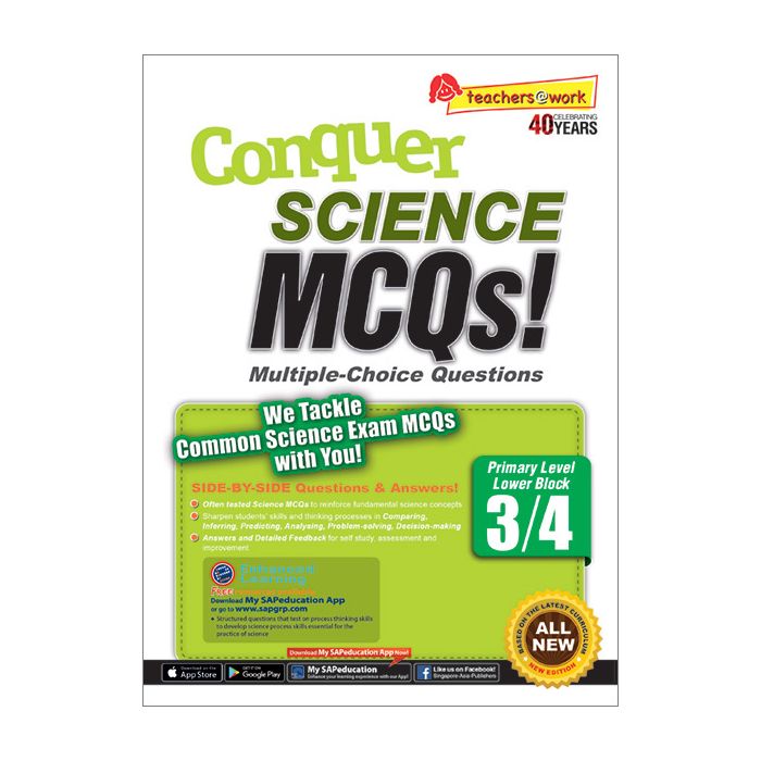 Conquer Science MCQs! Primary Level Lower Block 3/4