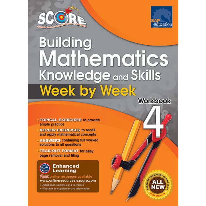 SCORE Building Mathematics Knowledge and Skills Workbook 4