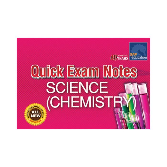 Quick Exam Notes Science Chemistry
