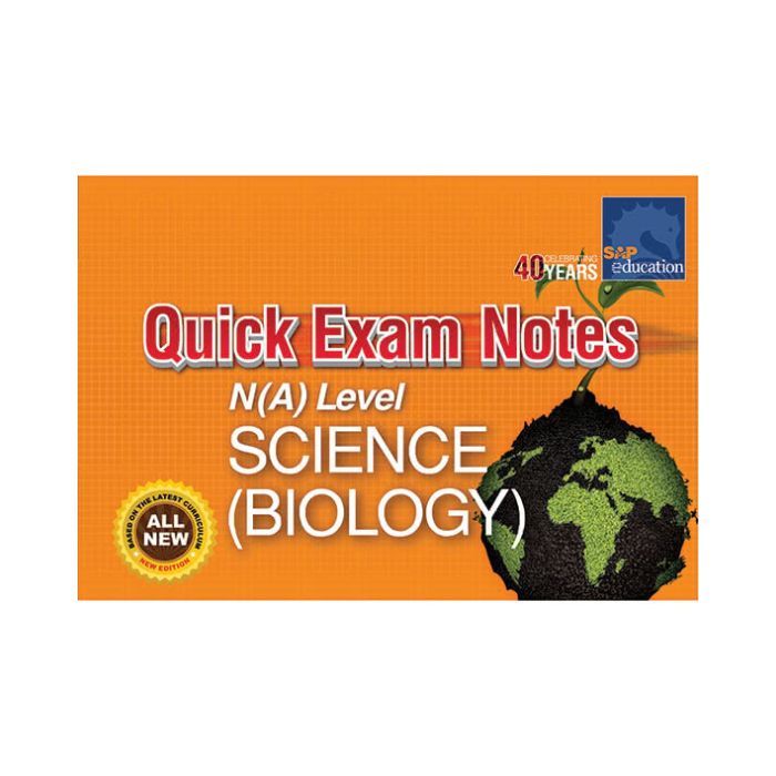 Quick Exam Notes N(A) Level Science Biology