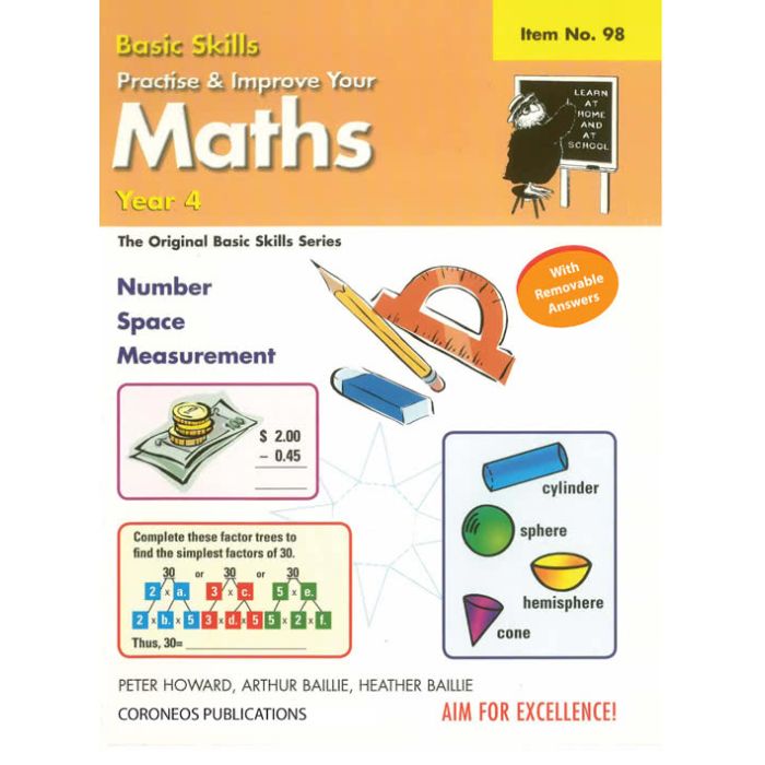Basic Skills - Practise & Improve Your Maths Yr 4 (Basic Skills No. 98)