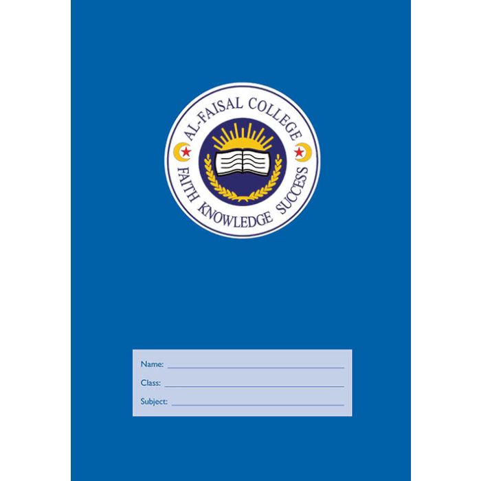 Al-Faisal A4 Music Book 8mm & Staved 64pp Normal Ruled