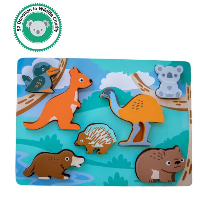 Kiddie Connect Australian Animal Puzzle (18 months+)