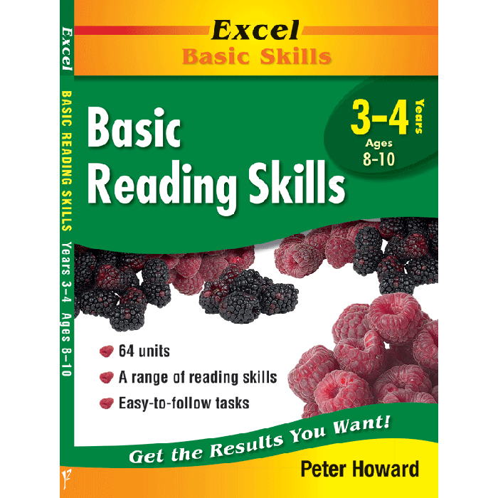 Excel Basic Skills: Reading Skills Years 3-4