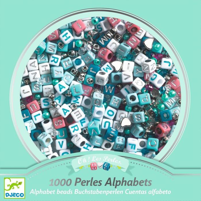 Djeco Silver Alphabet Beads (6 years+)