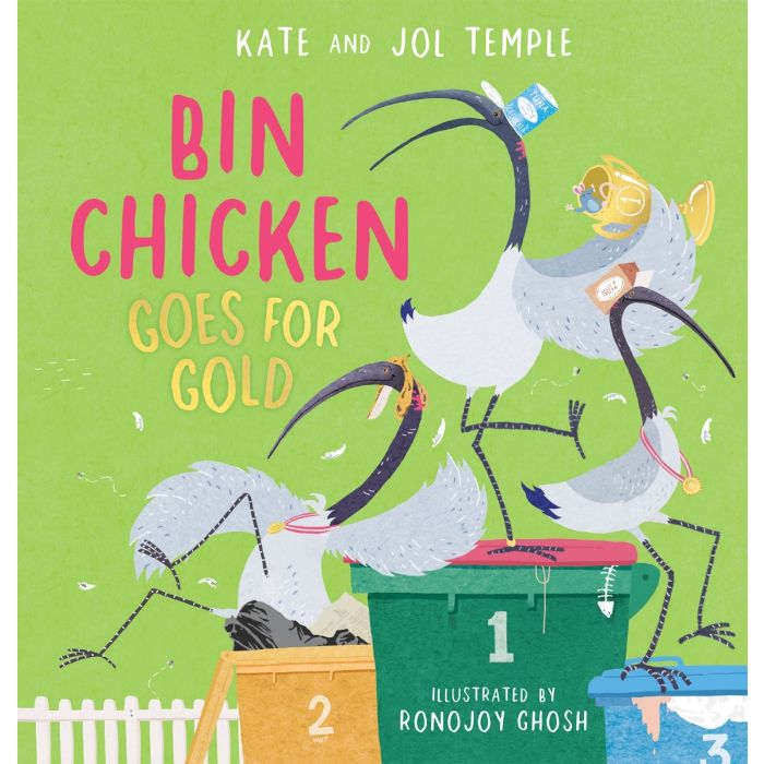 Bin Chicken Goes for Gold