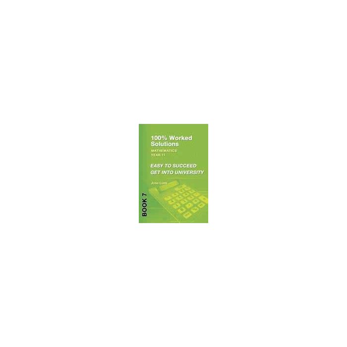 BOOK 7 MATHEMATICS YEAR 11