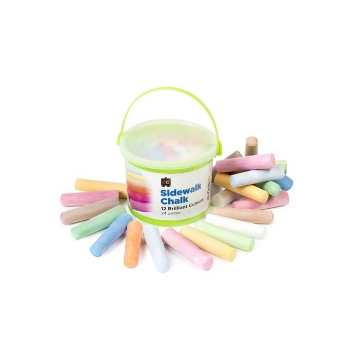 Sidewalk Chalk Bucket (Ages 3+)