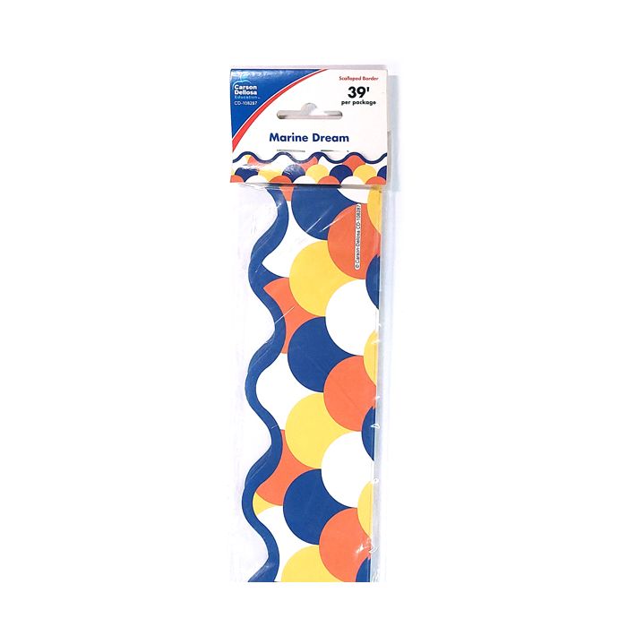 Marine Dream Scalloped Border CD-108287