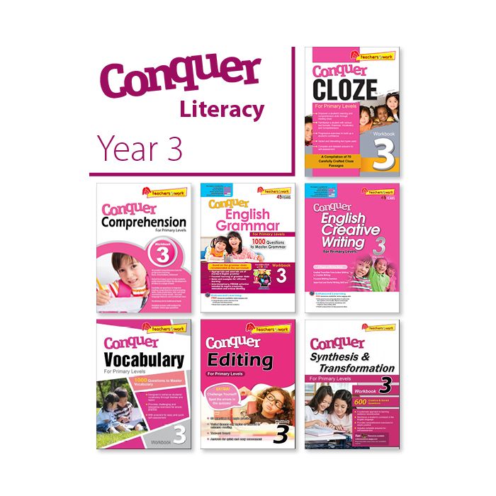 Conquer Literacy Bundle 3