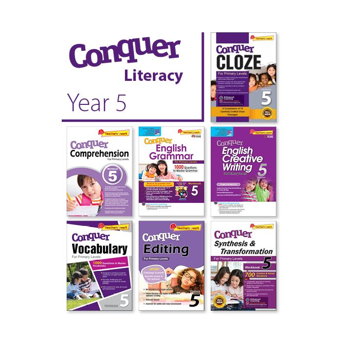 Conquer Literacy Bundle 5